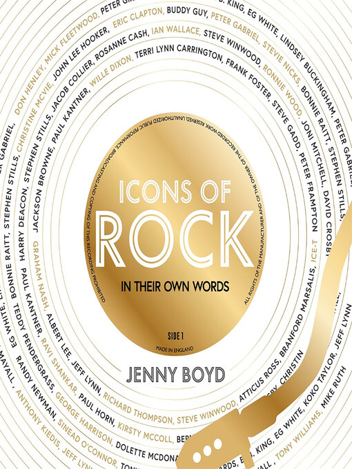 Title details for Icons of Rock by Jenny Boyd - Available